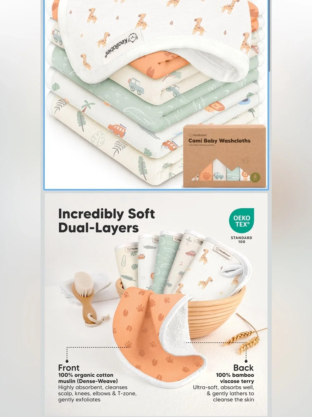 Baby Washcloths 6